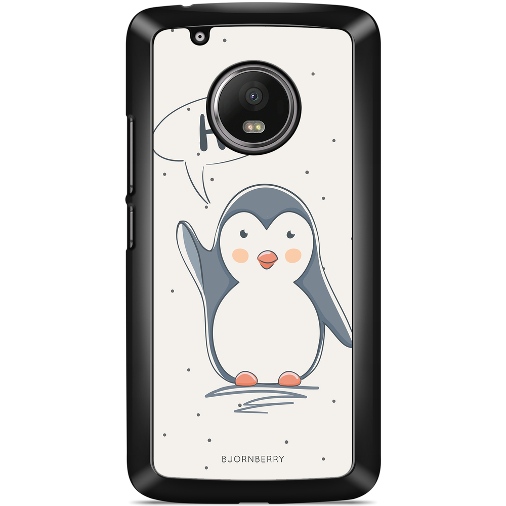 Moto G5 Plus Case - Cute Penguin