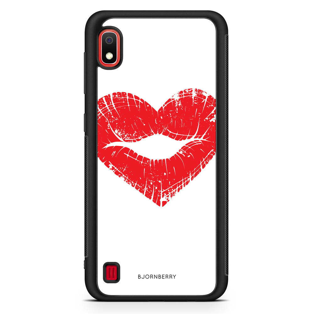 Samsung Galaxy A10 Case - Heart Lips