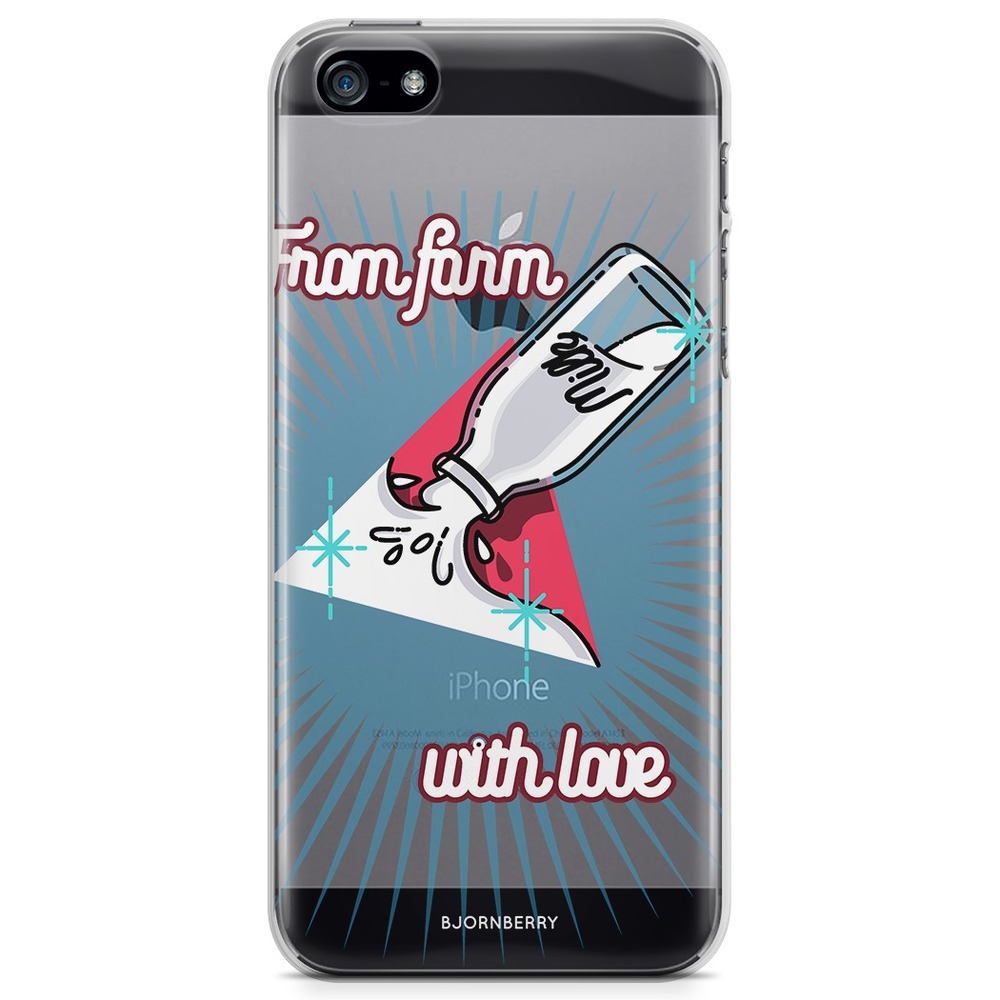 iPhone 5/5S/SE (2016) TPU Case - Vintage Milk