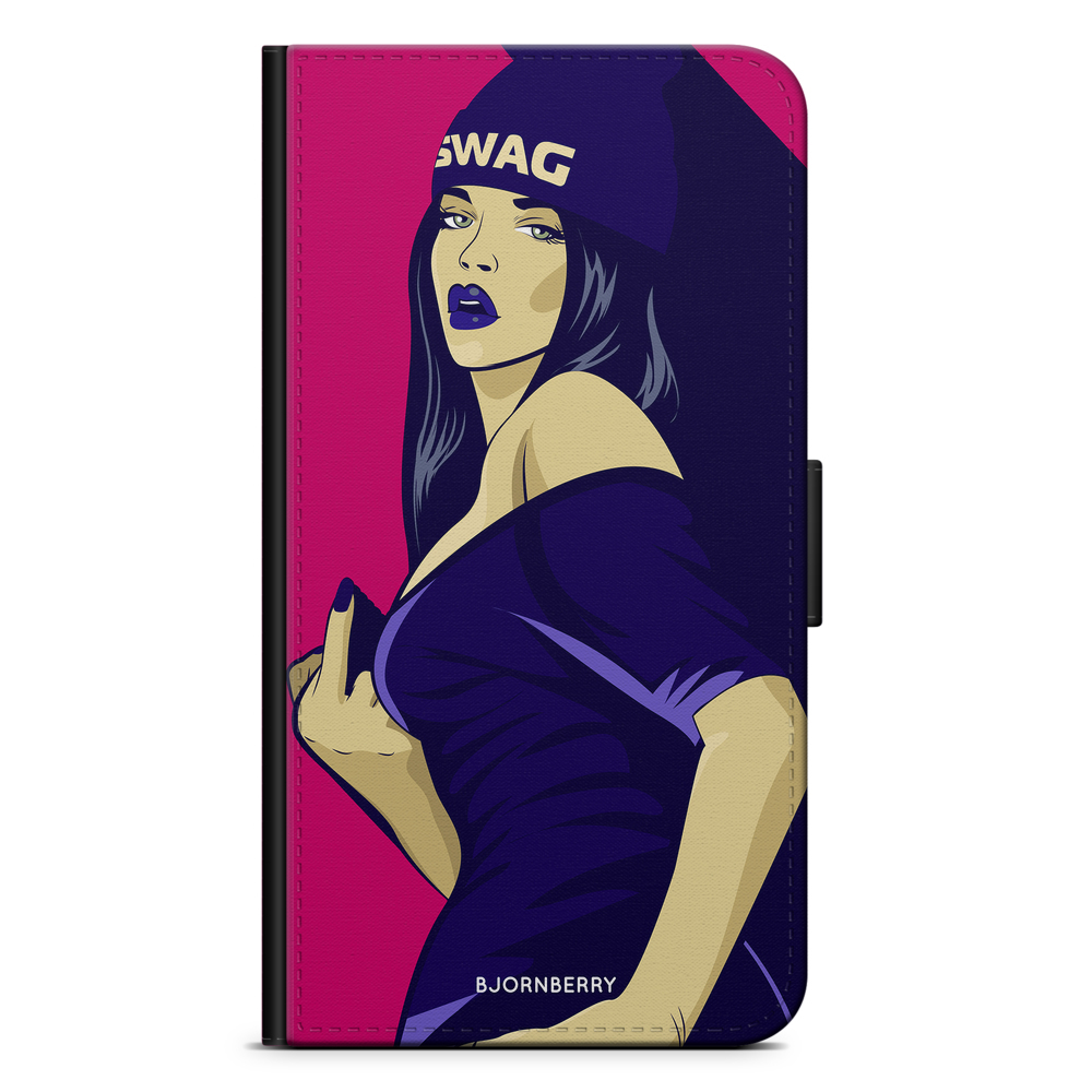 Samsung Galaxy A20e (2019) Plånboksfodral - Swag Tjej | Mobilskal & Mobilfodral BJORNBERRY