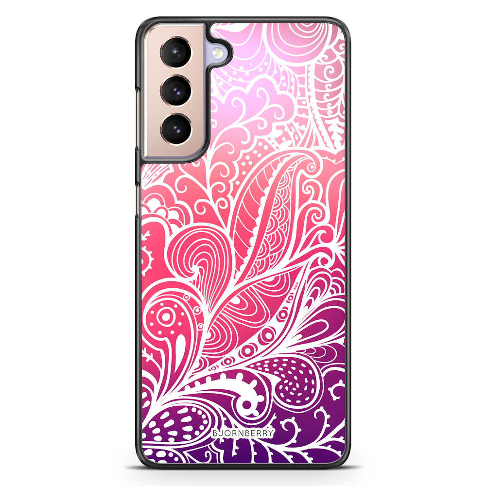 Samsung Galaxy S21 Case - Colorful Flowers