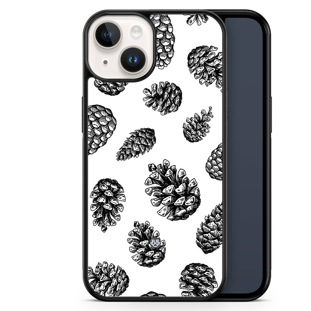 iPhone 14 Case - Pine Cone Pattern