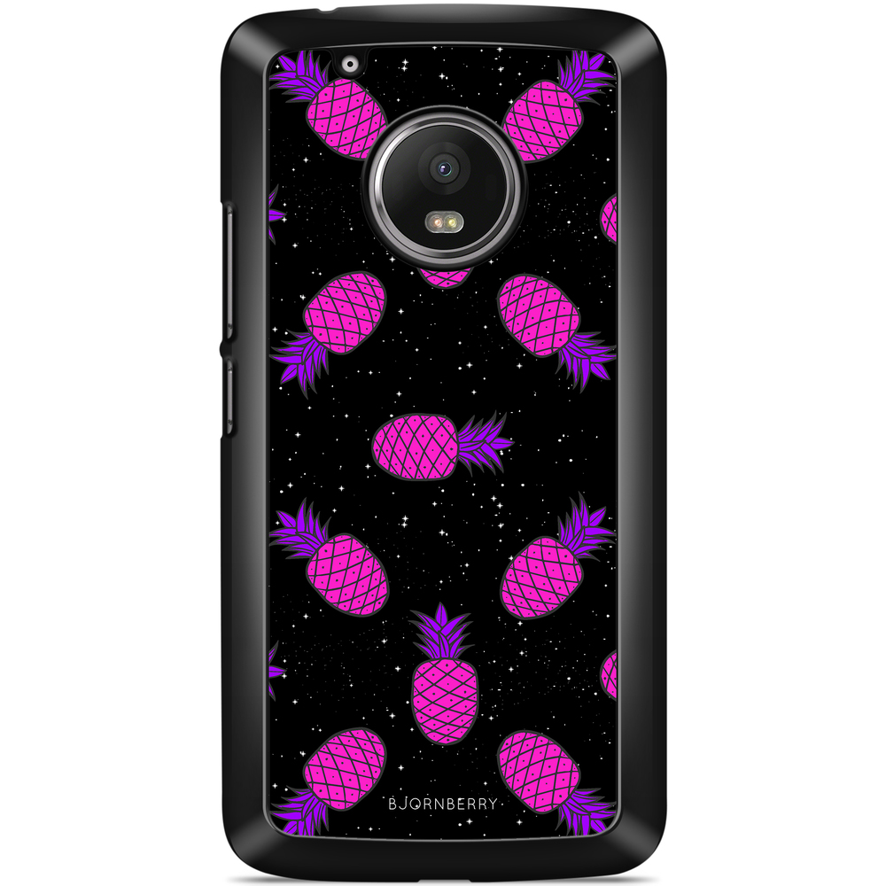 Moto G5 Plus Case - Space Pineapple