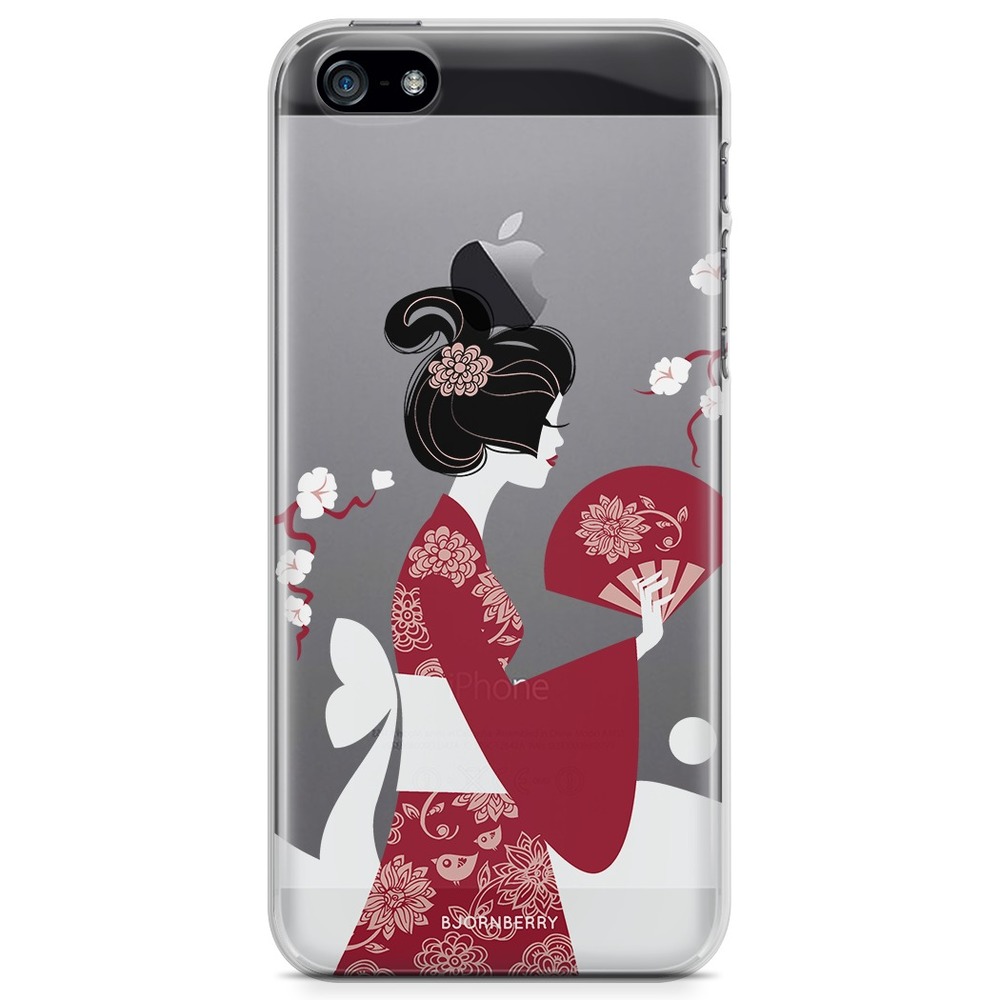 iPhone 5/5S/SE (2016) TPU Case - Japan Woman