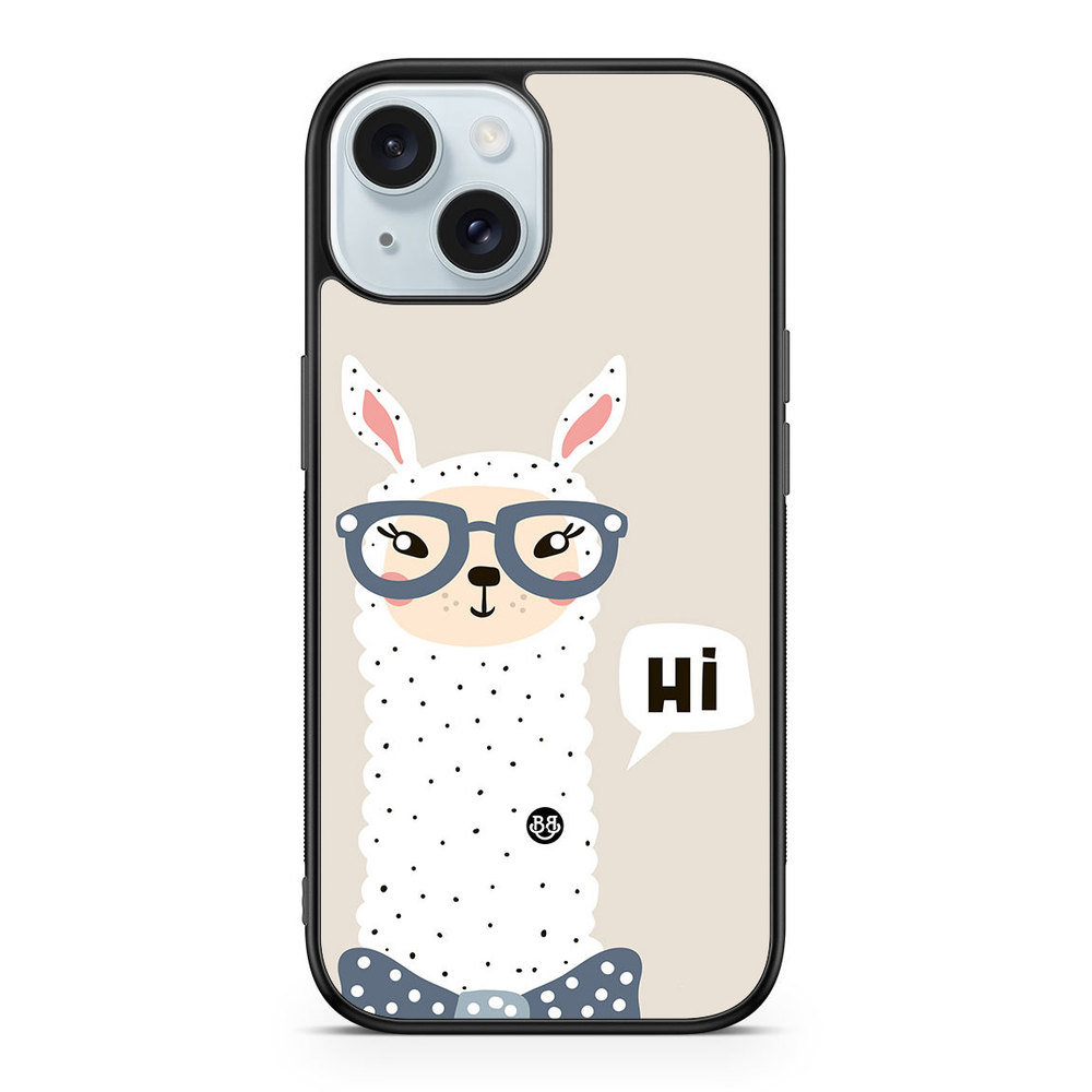 iPhone 15 Case - Cute Lama