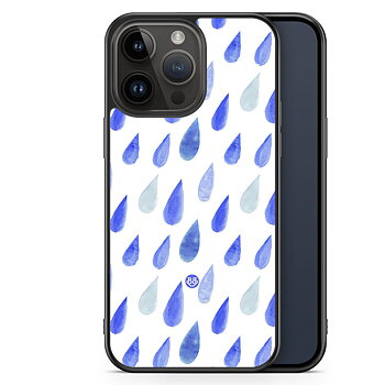 iPhone 14 Pro Max Case - Watercolor Rain