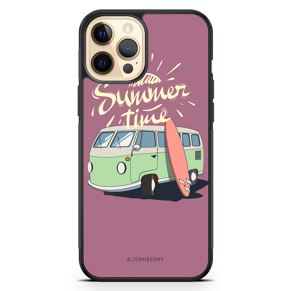 iPhone 12 Pro Max Case - Summer Van (Pink)