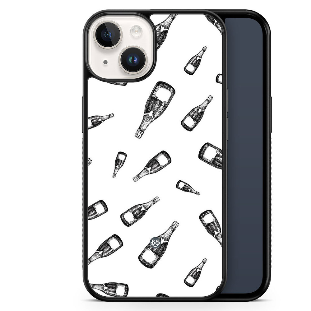 iPhone 14 Case - Champagne Pattern