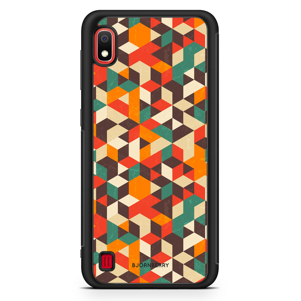 Samsung Galaxy A10 Case - Retro Geometric