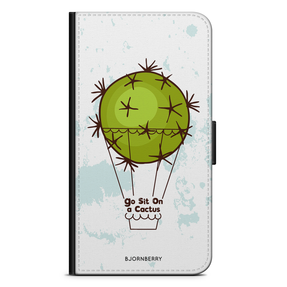 Sony Xperia X Performance Wallet Case - Go sit on a cactus