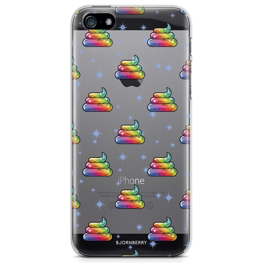 iPhone 5/5S/SE (2016) TPU Case - Unicorn Poo