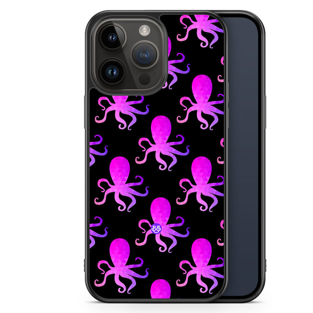 iPhone 14 Pro Max Case - Octopus Pattern