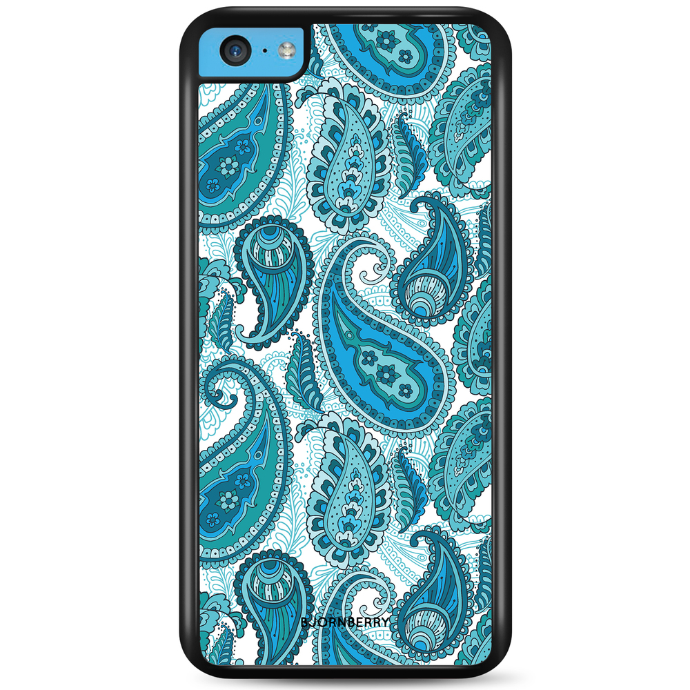 iPhone 5C Case - Blue Paisley