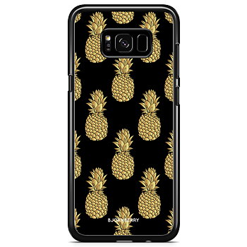 Samsung Galaxy S8 Case - Gold Pineapples