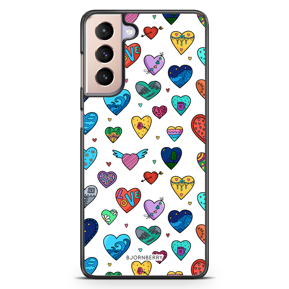 Samsung Galaxy S21 Case - Hearts