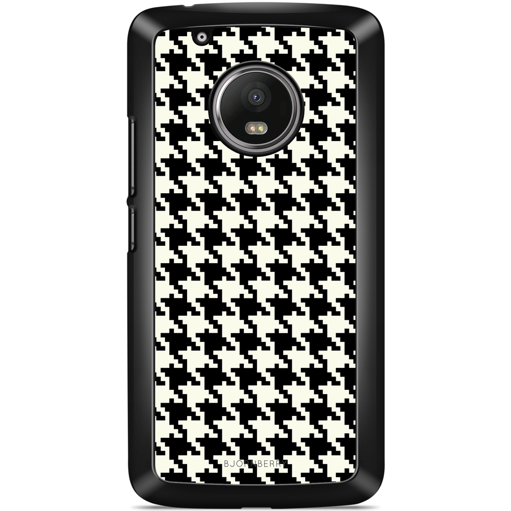 Moto G5 Plus Case - Houndstooth
