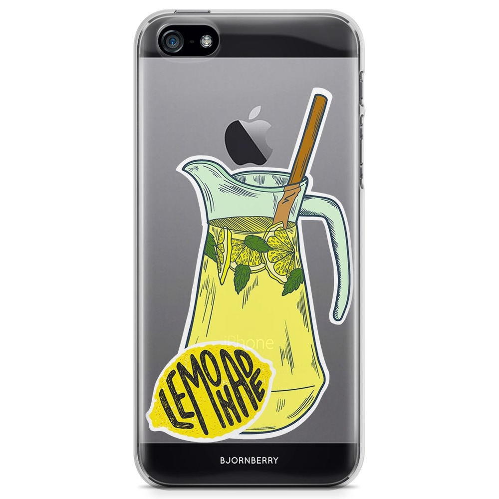 iPhone 5/5S/SE (2016) TPU Case - Lemon Summer