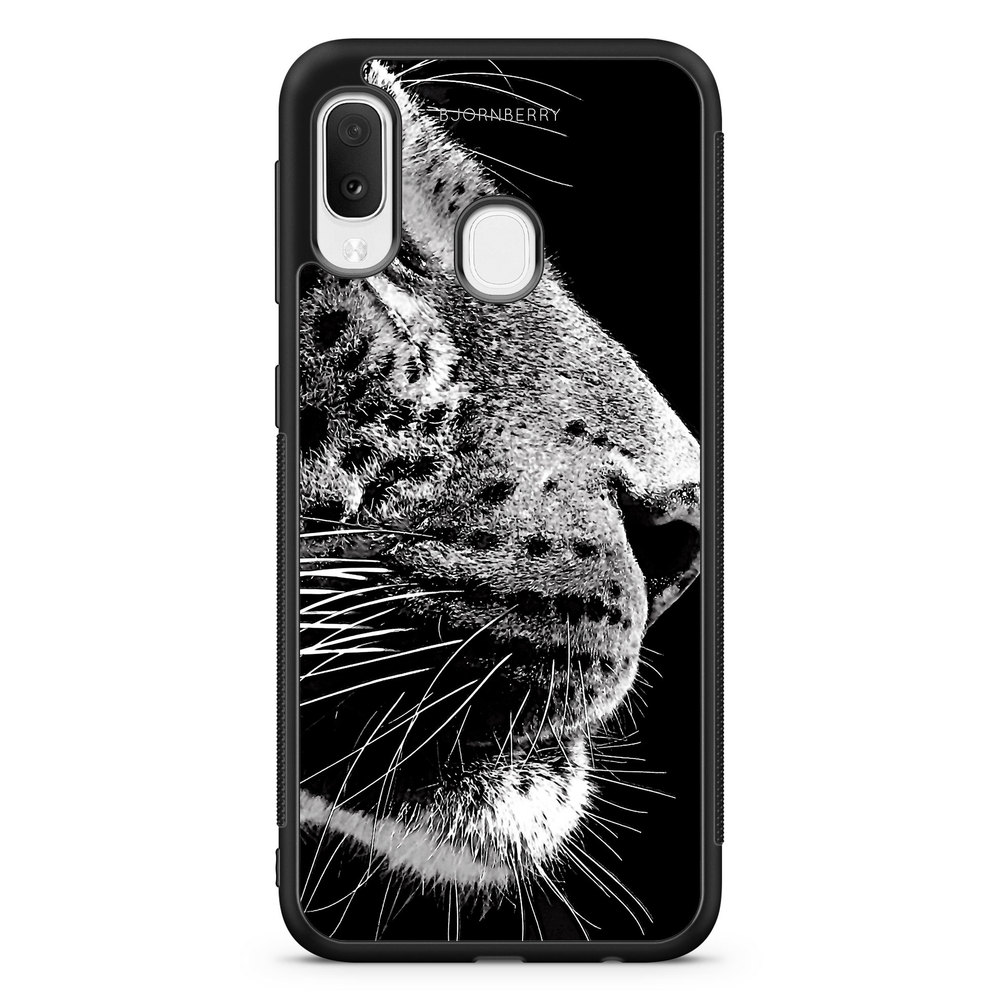Samsung Galaxy A20e Case - Leopard Face