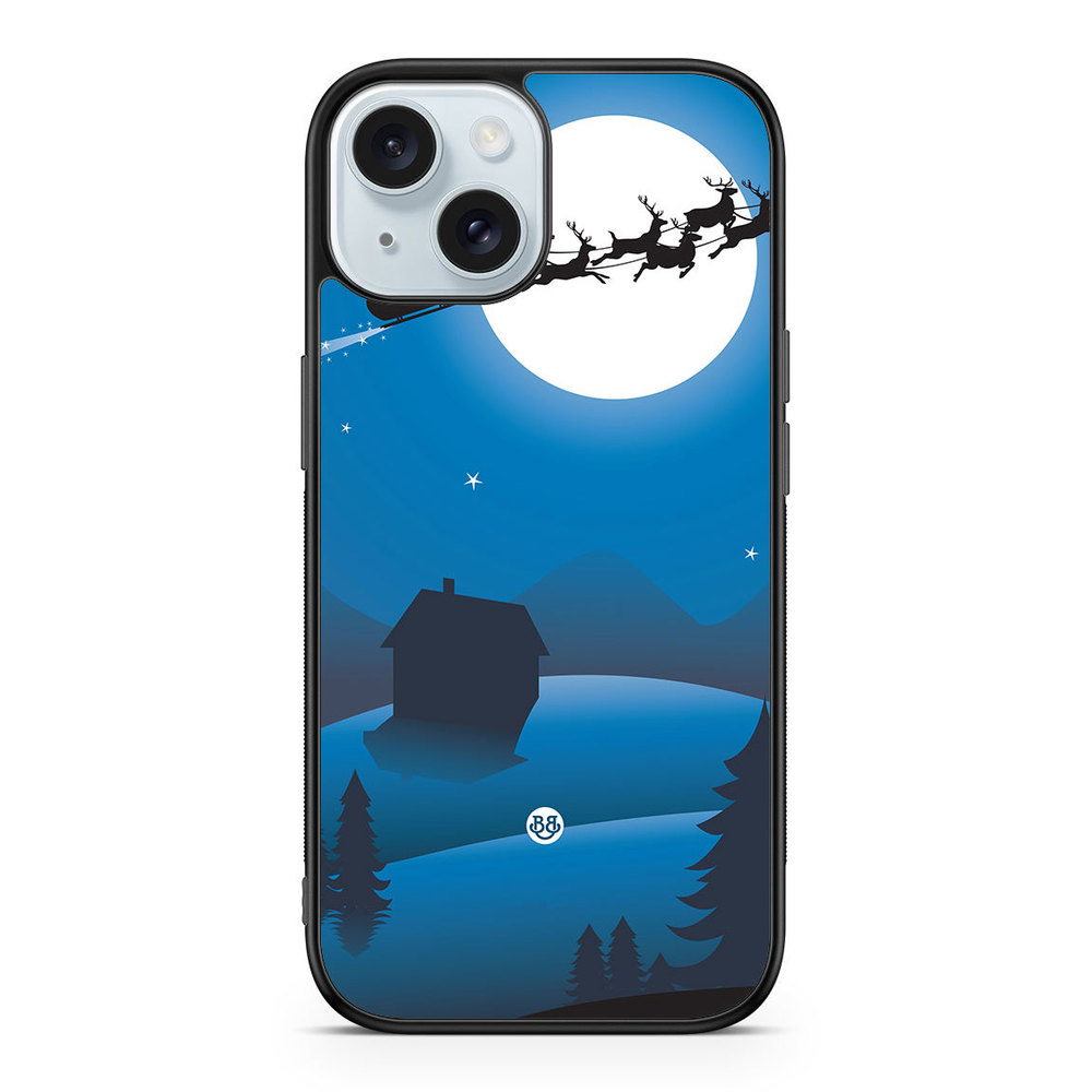 iPhone 15 Case - Festive Sleigh