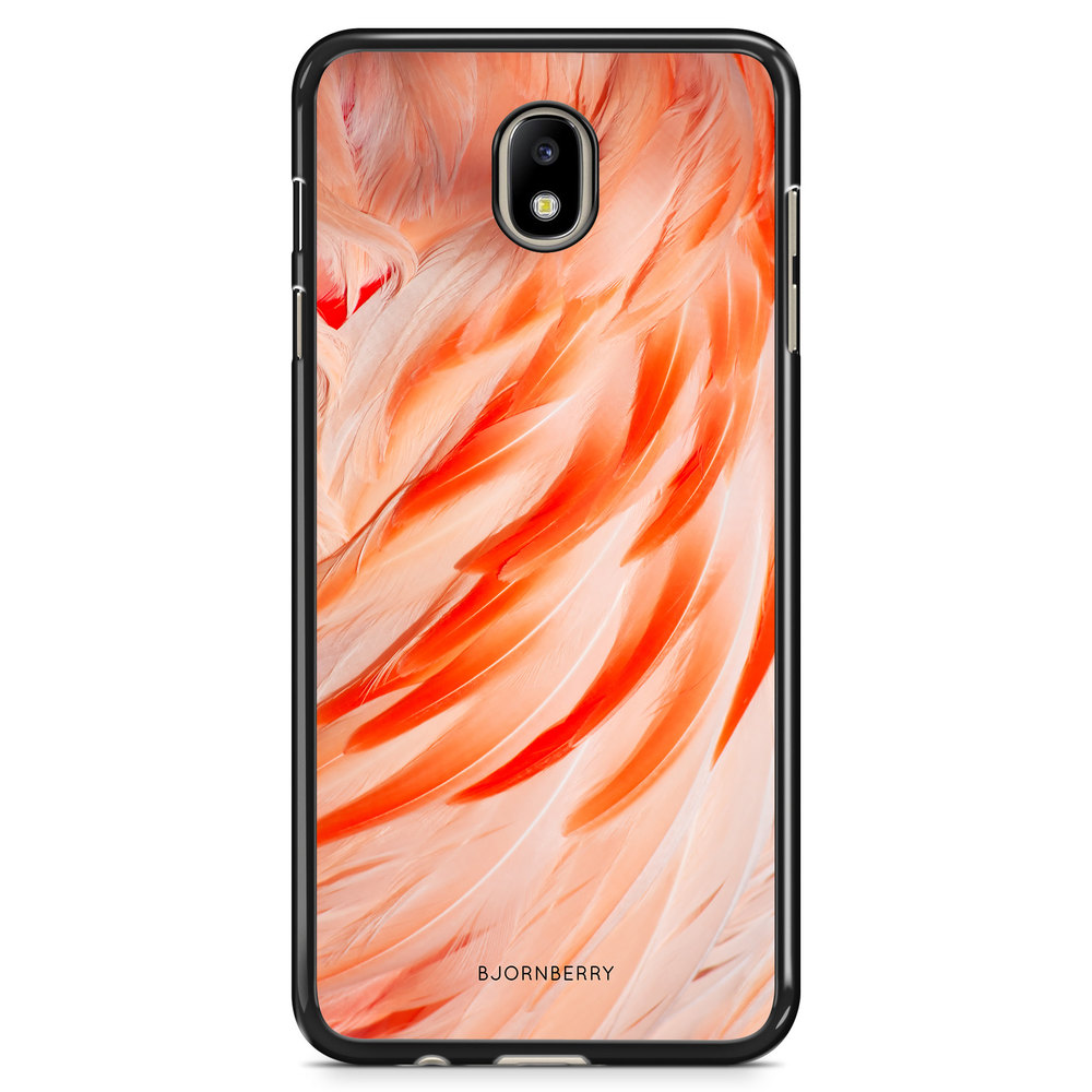 Samsung Galaxy J7 (2017) Case - Flamingo Feathers