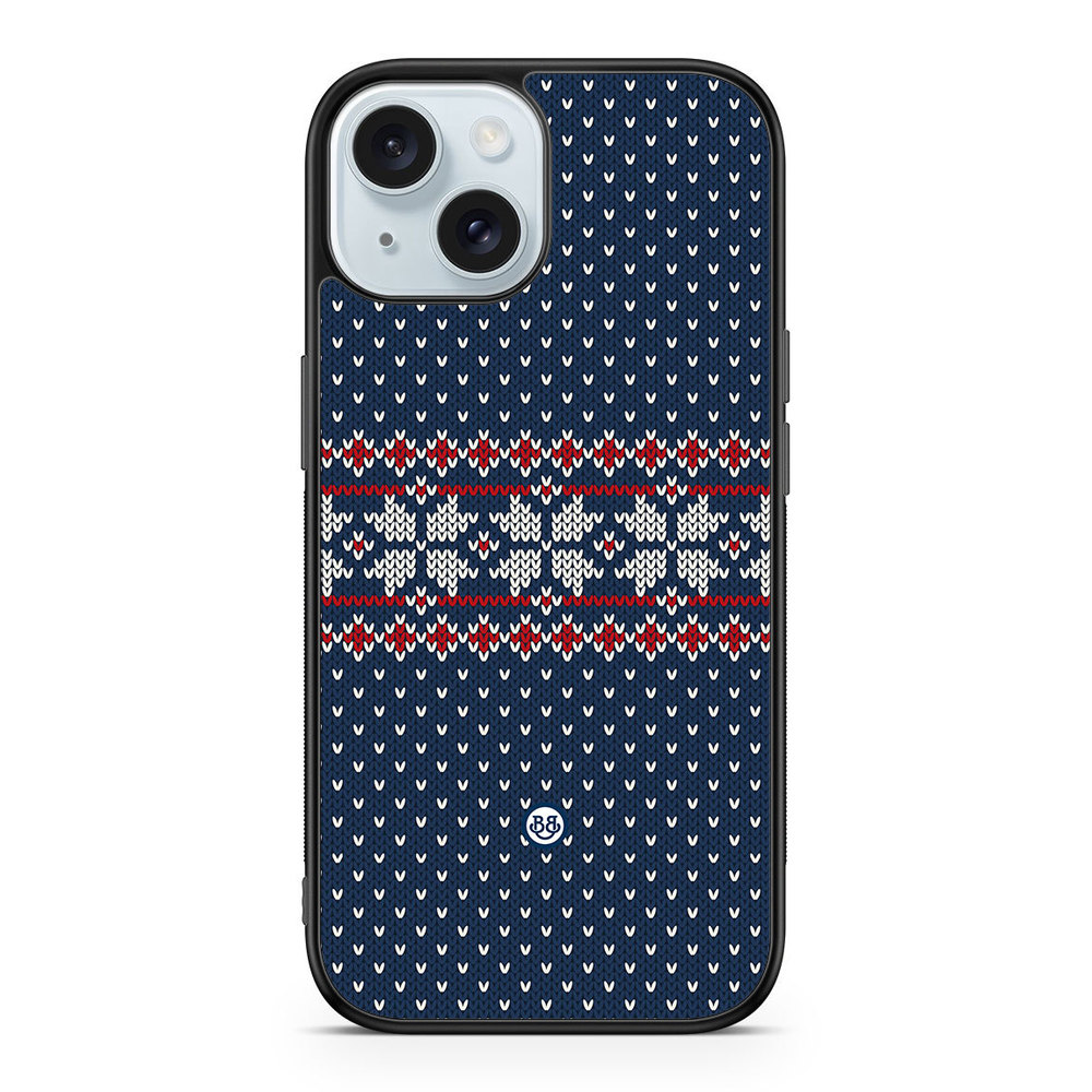 iPhone 15 Case - Knitted Xmas