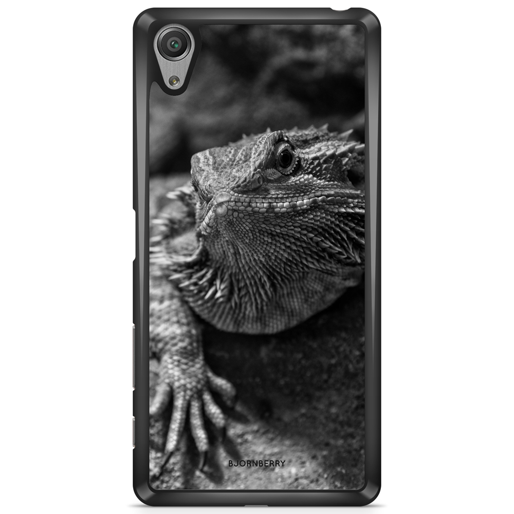 Sony Xperia L1 Case - Black/White Lizard