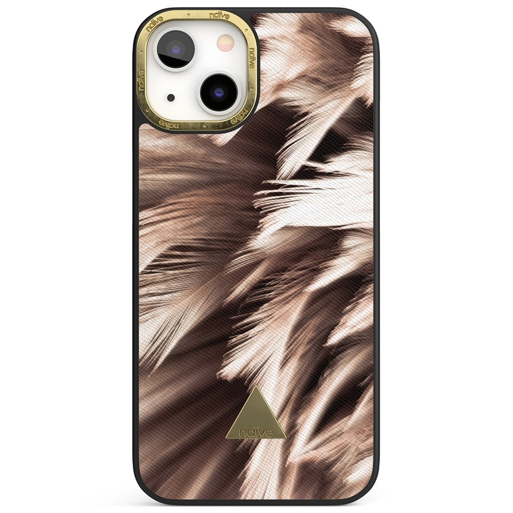 Naive iPhone 13 Case - Feathers