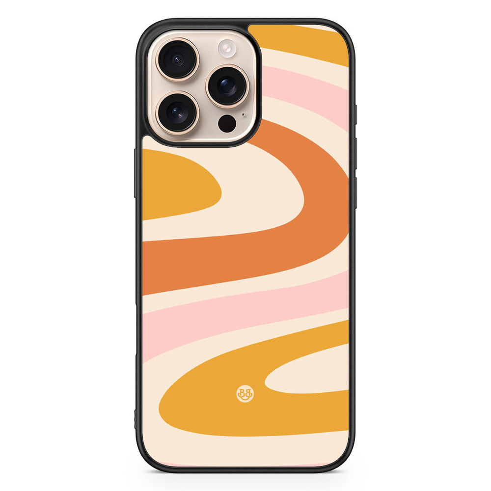 iPhone 16 Pro Max Case - Orange 70s