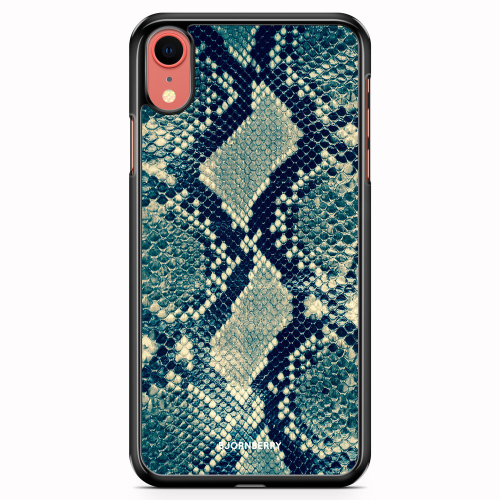 iPhone XR Case - Blue Snakeskin
