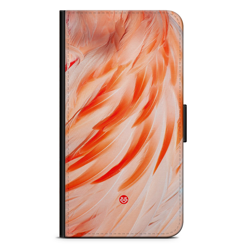 Xiaomi 12 Pro Wallet Case - Flamingo Feathers