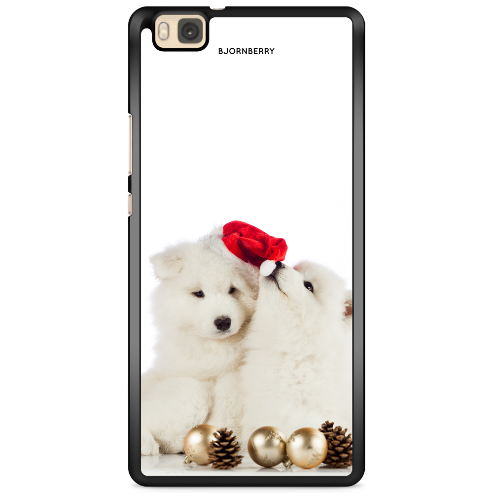 Huawei P8 Lite Case - Christmas Dogs
