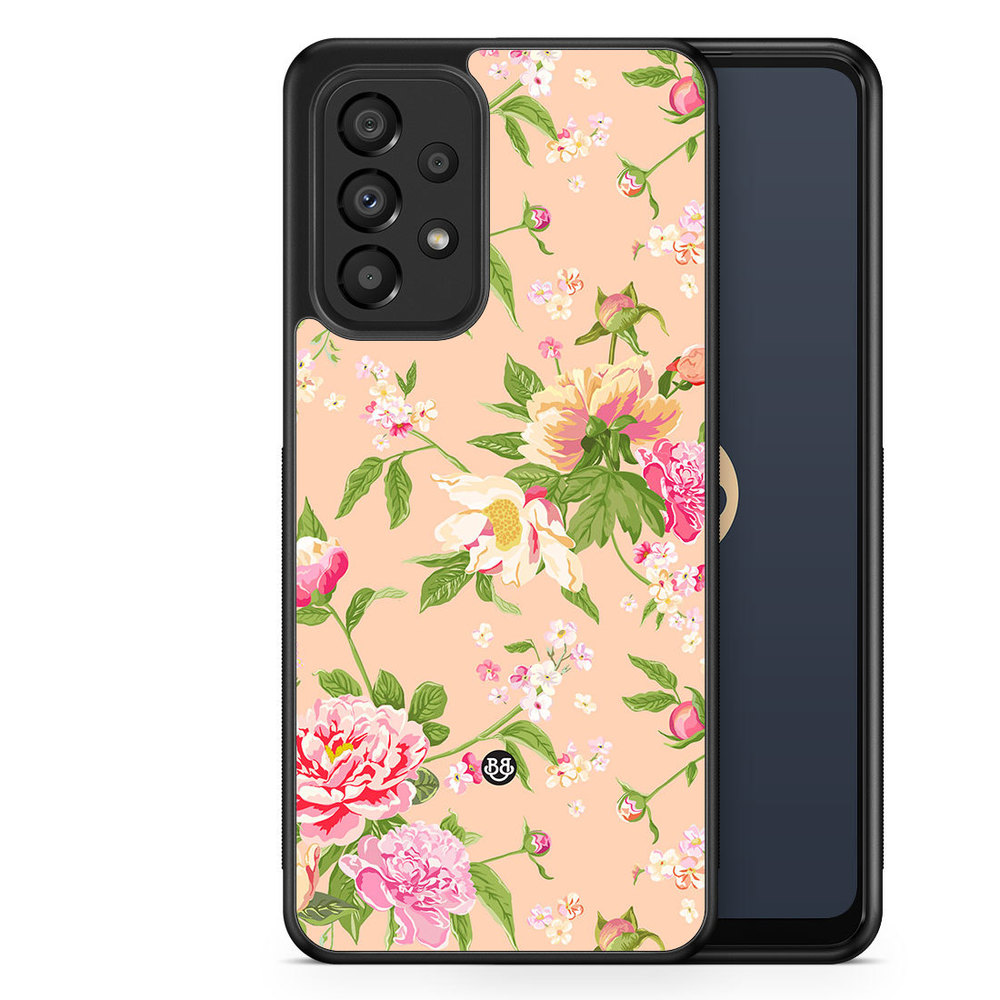 Samsung Galaxy A33 5G Case - Peony Flowers