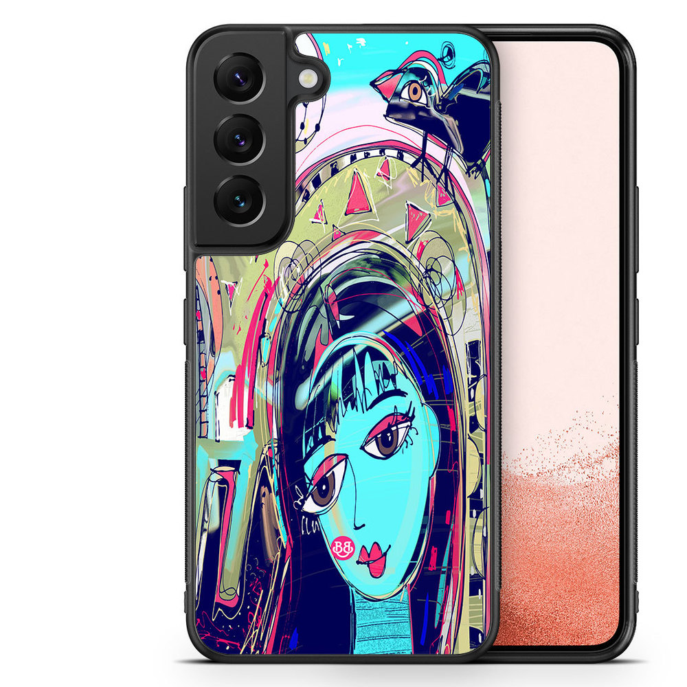 Samsung Galaxy S23 Plus 5G Case - Abstract Cat