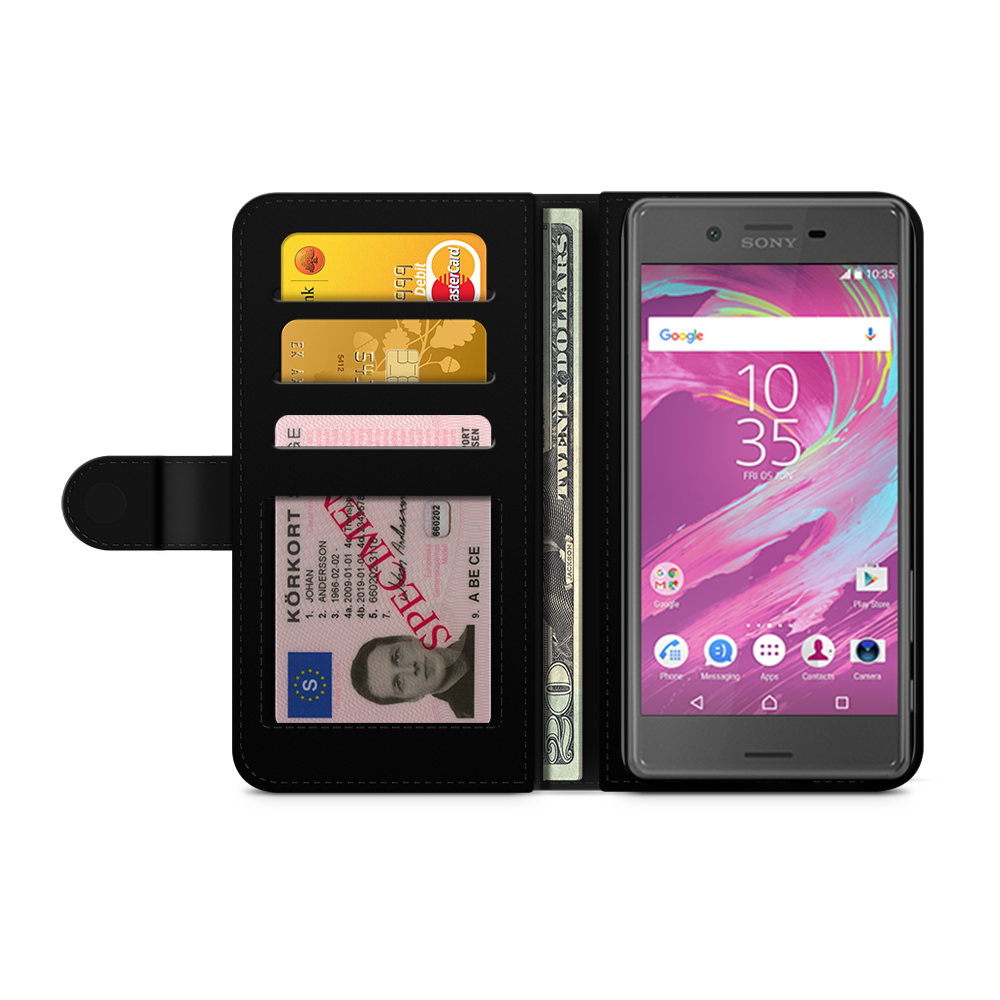 Sony Xperia X Wallet Case - Color Circles - 2