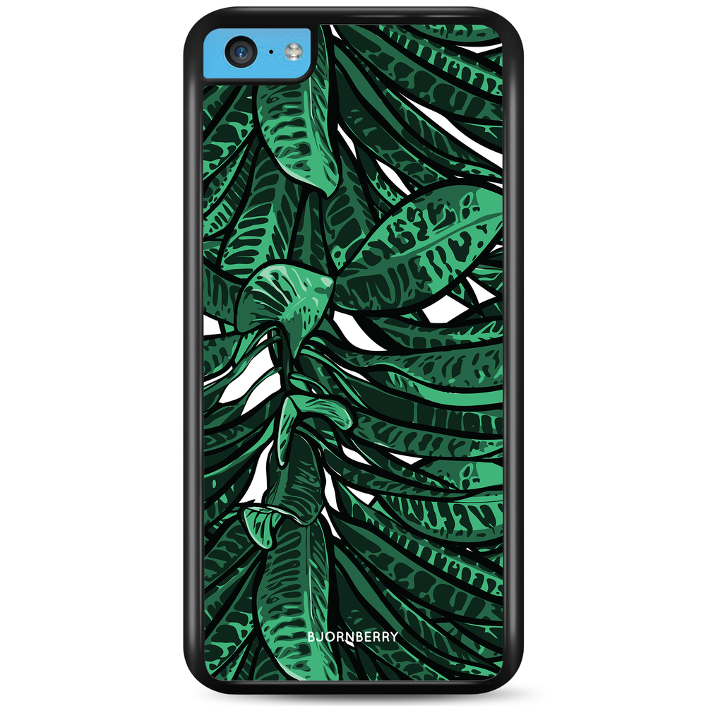 iPhone 5C Case - Tropical Leaves