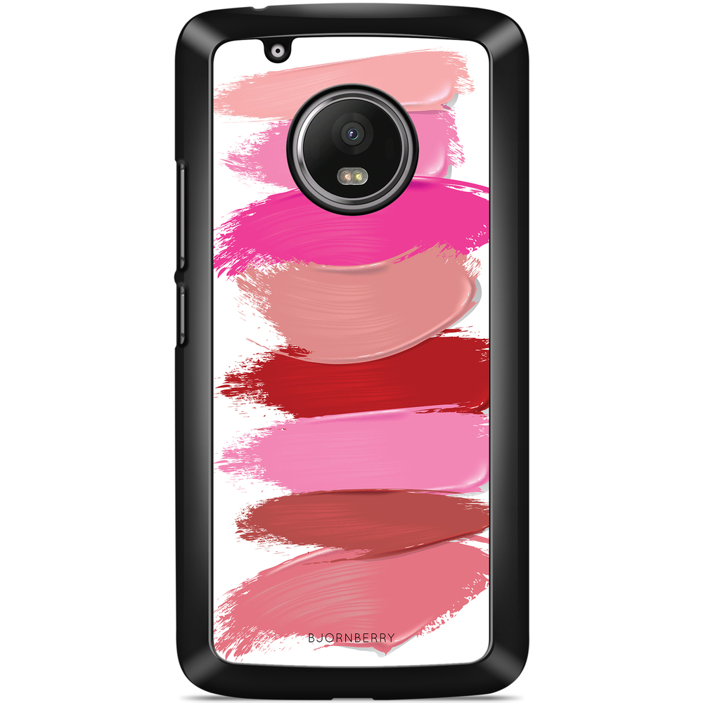Moto G5 Plus Case - Lipstick Smears