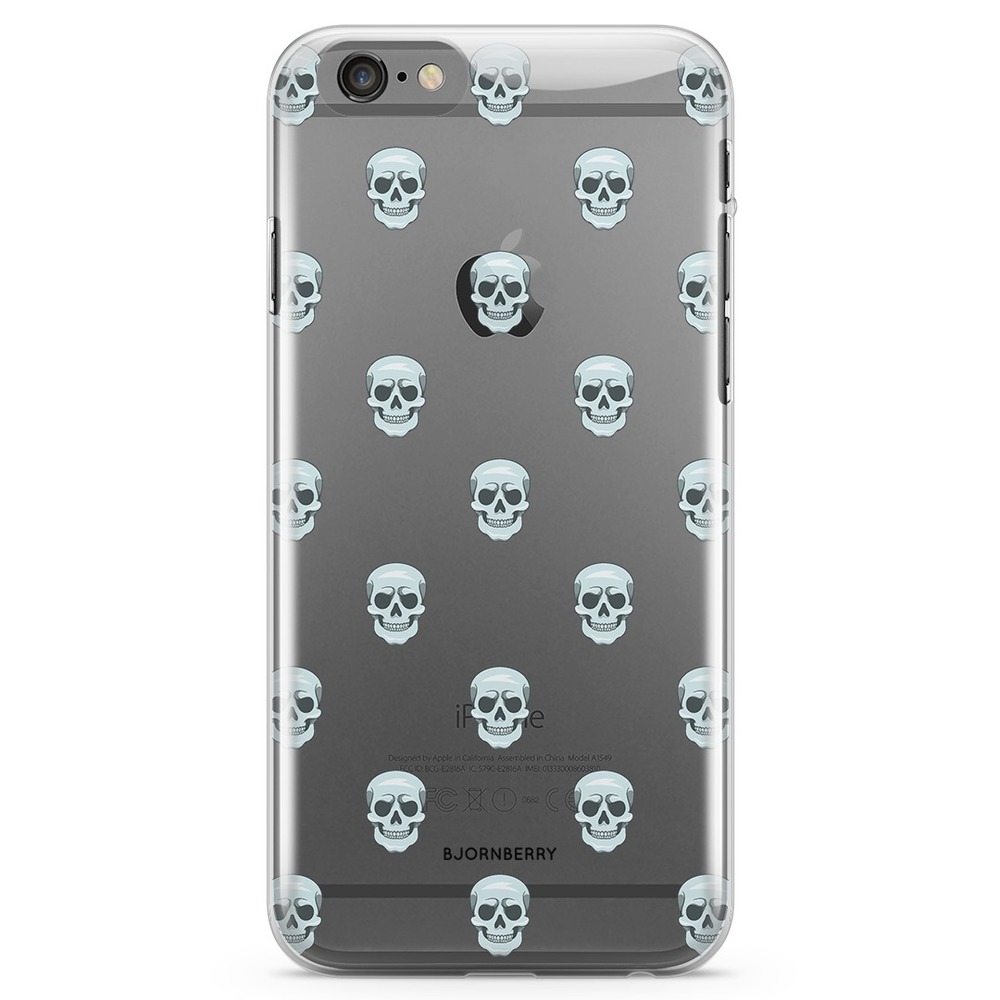 iPhone 6 Plus/6s Plus TPU Case - Skulls