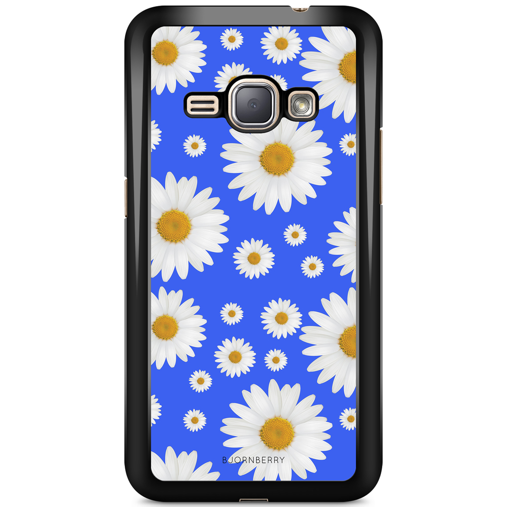 Samsung Galaxy J1 (2016) Case - Blue Daisy Flowers