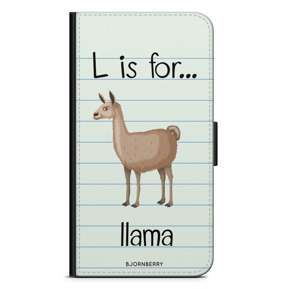 Huawei Mate 20 Pro Wallet Case - L Is For Llama