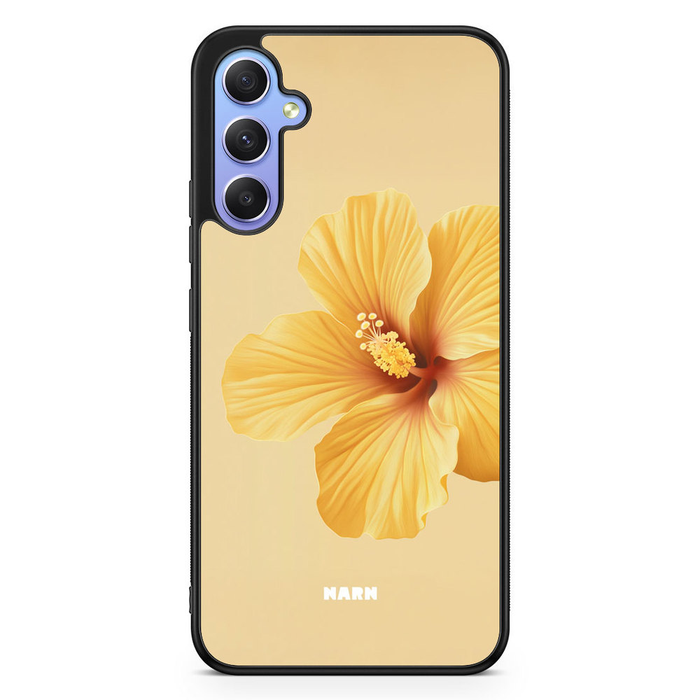 Samsung Galaxy A34 5G Case - Hibiscus Era - Lemon