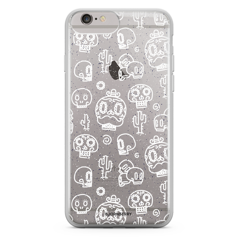 iPhone 6 Plus/6s Plus Fashion Case - Oldschool Skulls