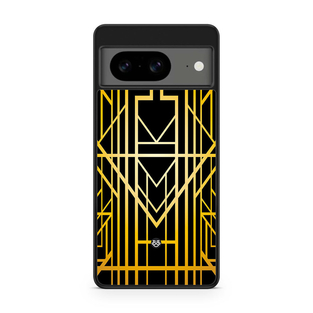 Google Pixel 8 Case - Golden pattern