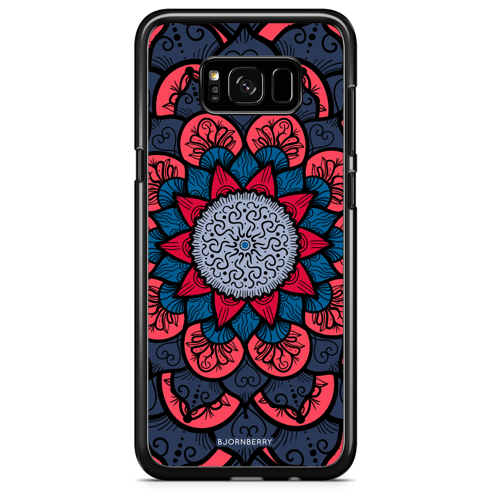 Samsung Galaxy S8 Case - Blue Mandala