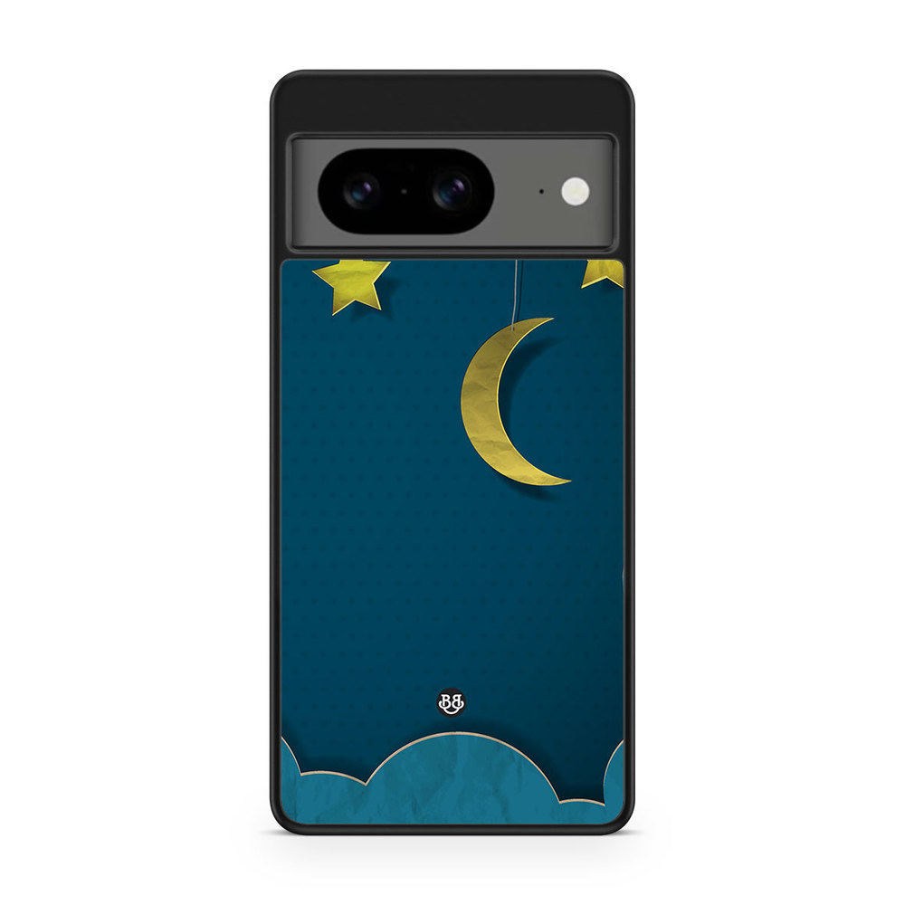 Google Pixel 8 Case - Moon stars