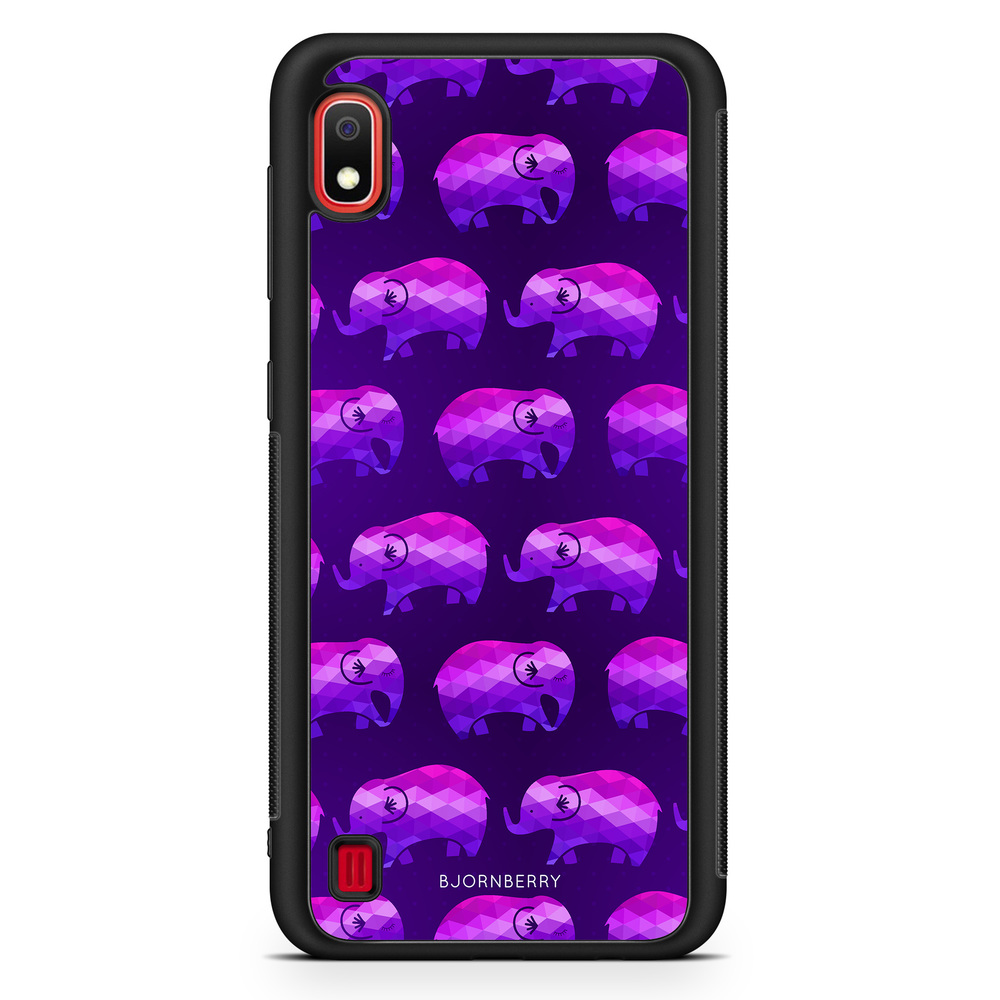 Samsung Galaxy A10 Case - Purple Elephant
