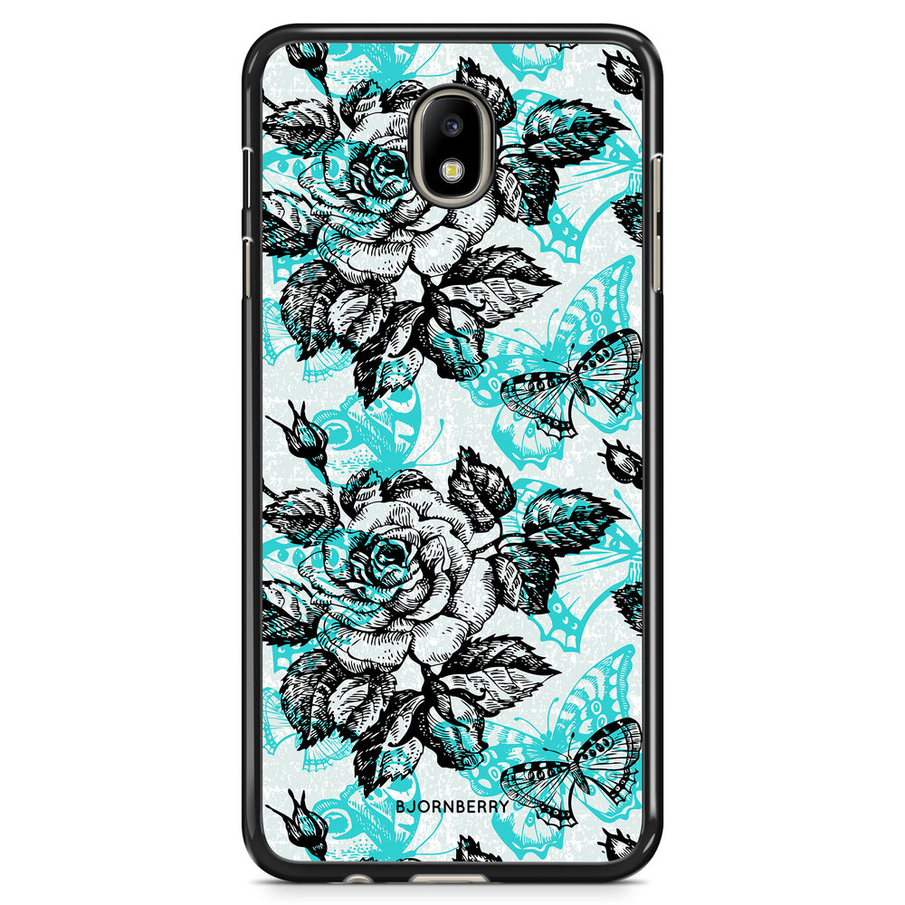 Samsung Galaxy J7 (2017) Case - Roses & Butterflies