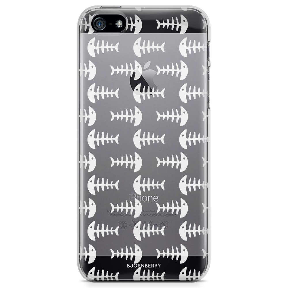 iPhone 5/5S/SE (2016) TPU Case - Fish Skeleton