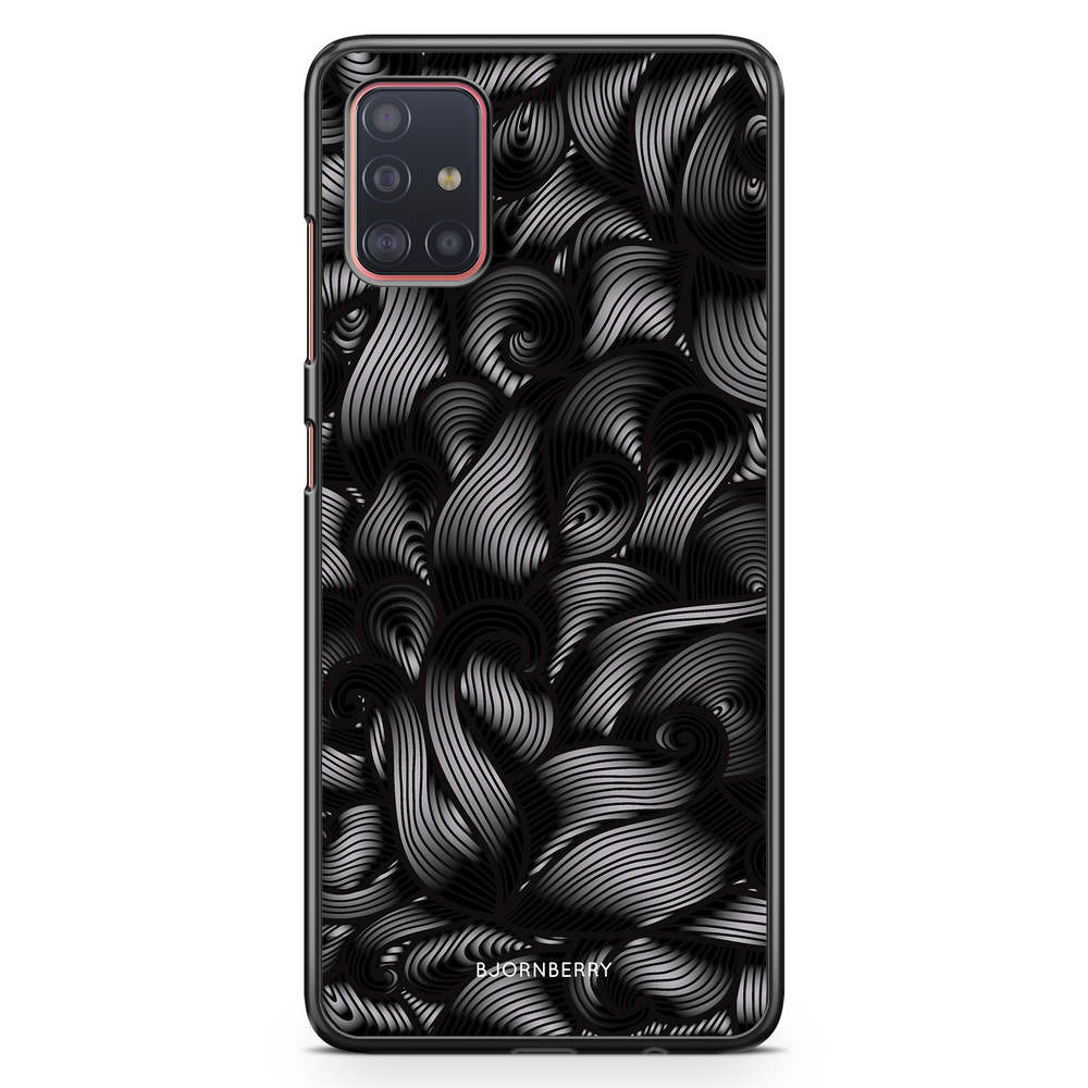 Samsung Galaxy A51 Case - Black Waves