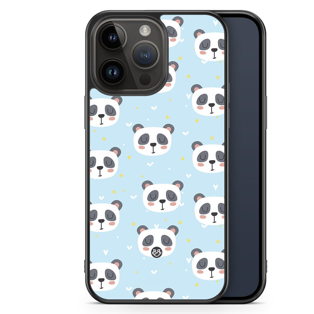 iPhone 14 Pro Max Case - Panda Pattern