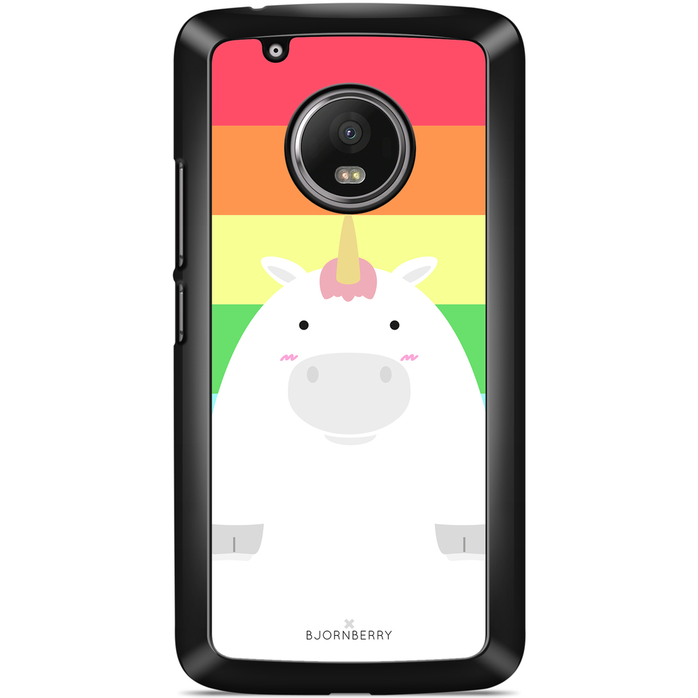 Moto G5 Plus Case - Fat Unicorn